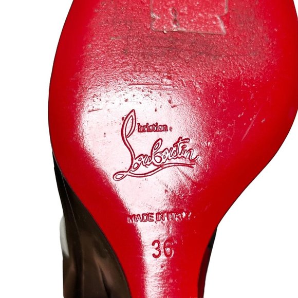 ❤️SOLD❤️Christian Louboutin Wedges - Picture 11 of 12